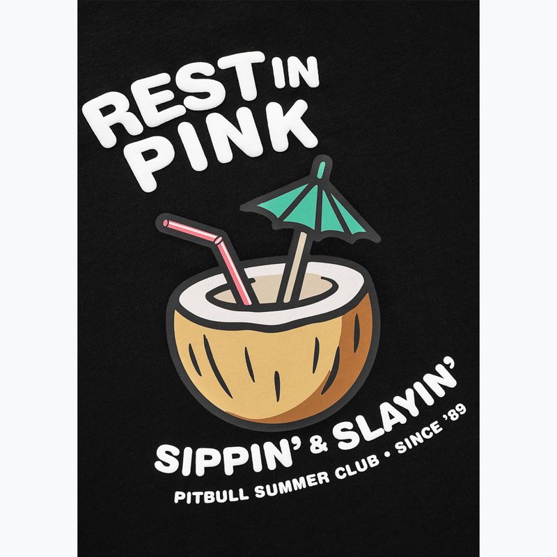 Dámské tričko Pitbull Rest In Pink Oversize black 8