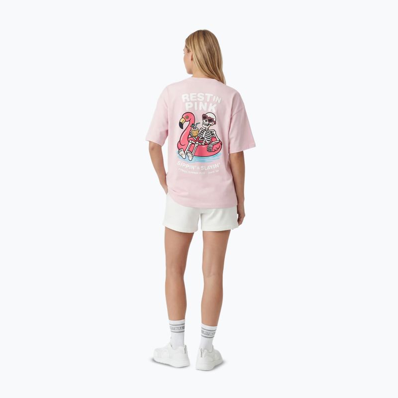 Dámské tričko Pitbull Rest In Pink Oversize strawberry cream 3