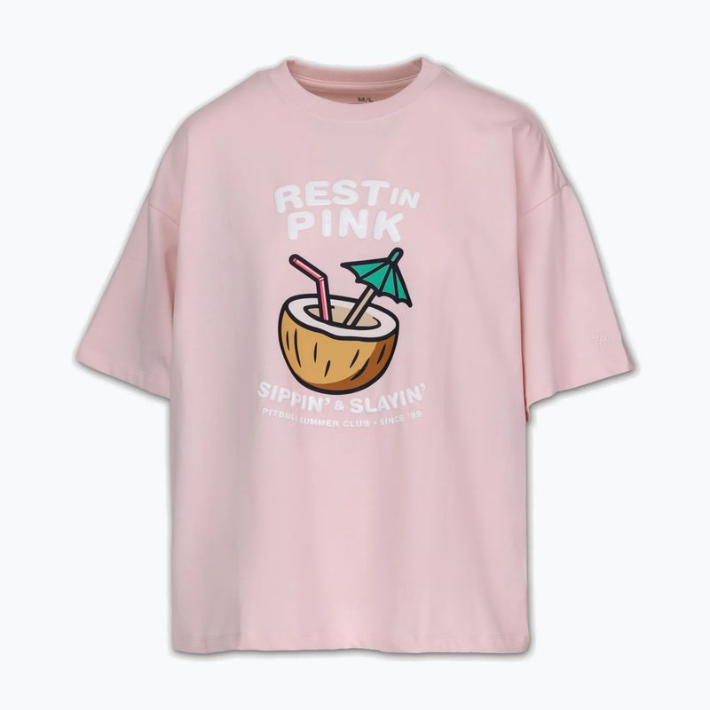 Dámské tričko Pitbull Rest In Pink Oversize strawberry cream 5