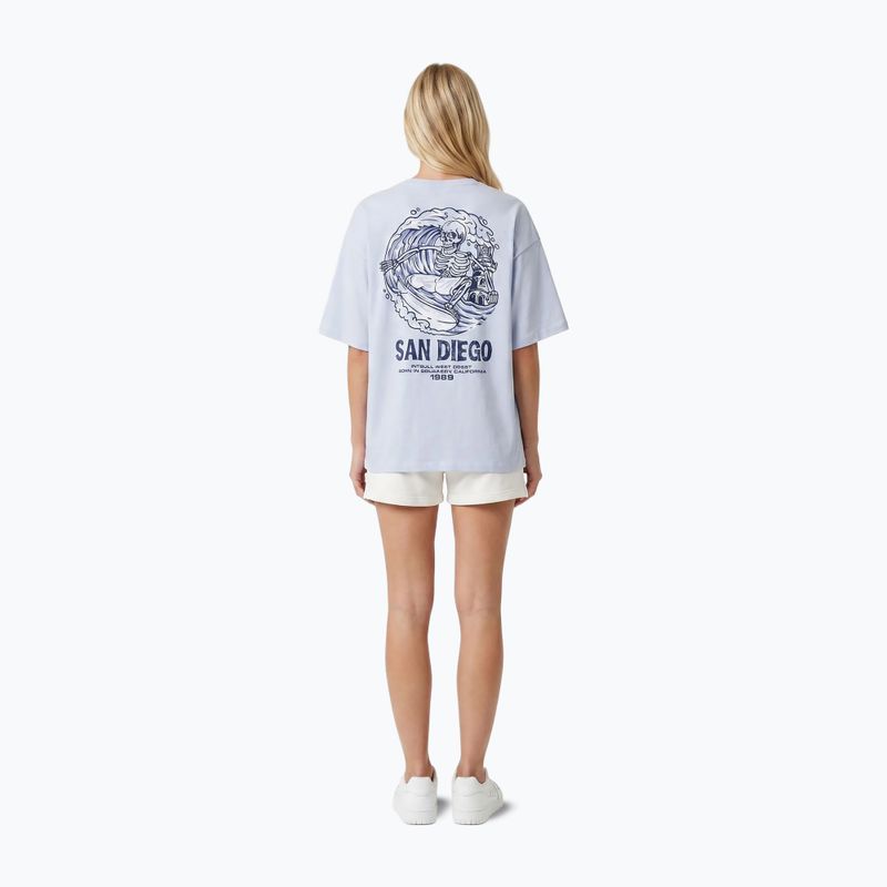Dámská mikina Pitbull Skull Oversize frosted blue 3