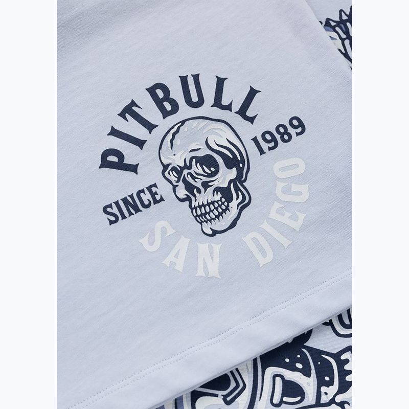 Dámská mikina Pitbull Skull Oversize frosted blue 9