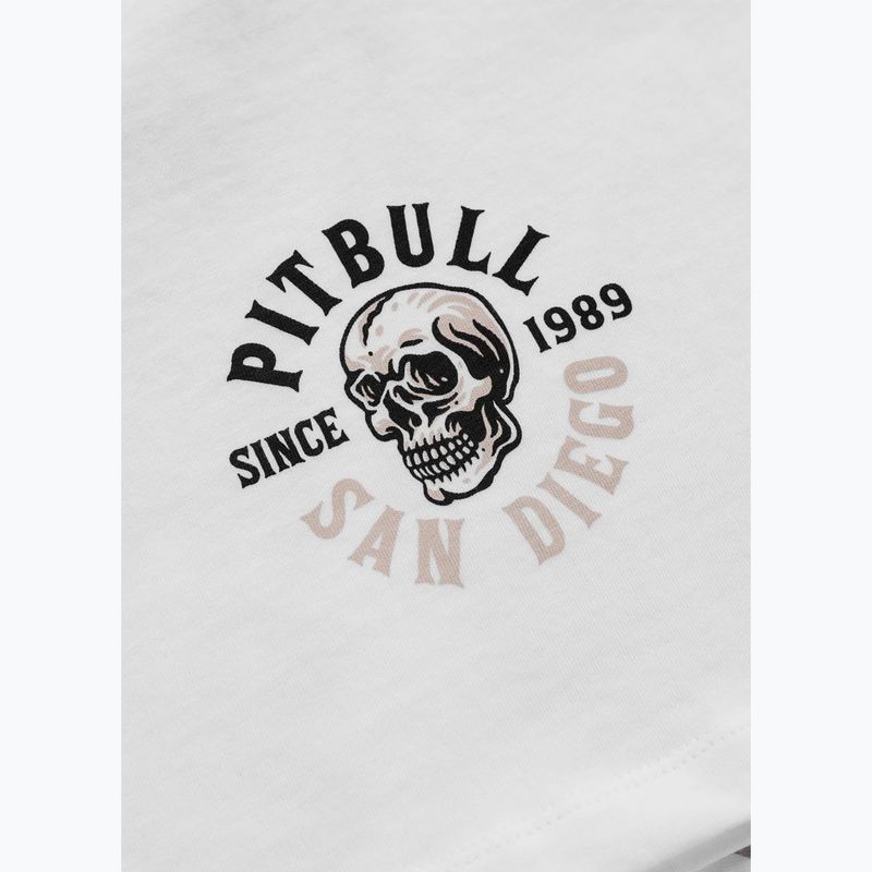 Dámská mikina Pitbull Skull Oversize white 10