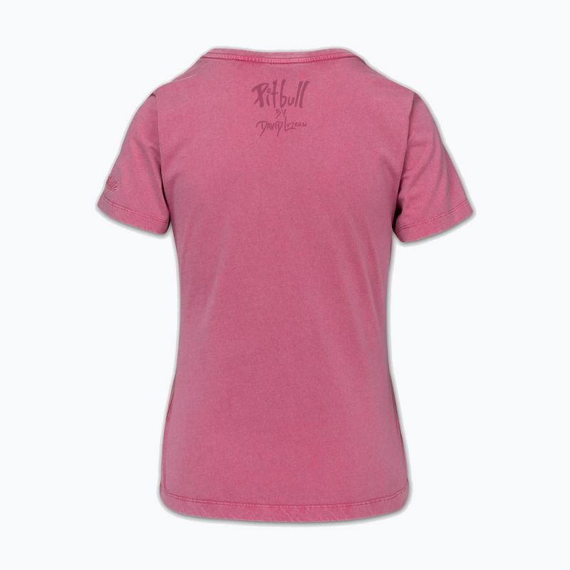 Dámské tričko Pitbull Dia De Los Perros washed pink 4