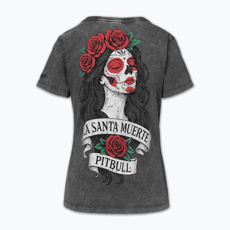 Dámské tričko Pitbull Santa Muerte graphite 5