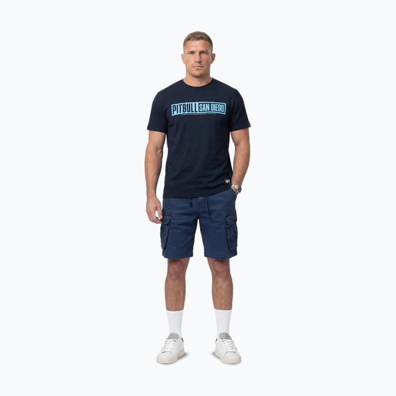 Pánské tričko Pitbull Eighty Nine Dog dark navy 2
