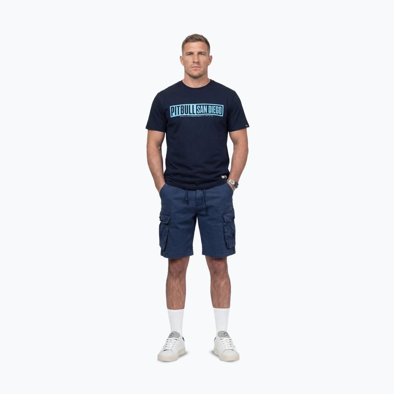 Pánské tričko Pitbull Eighty Nine Dog dark navy 5