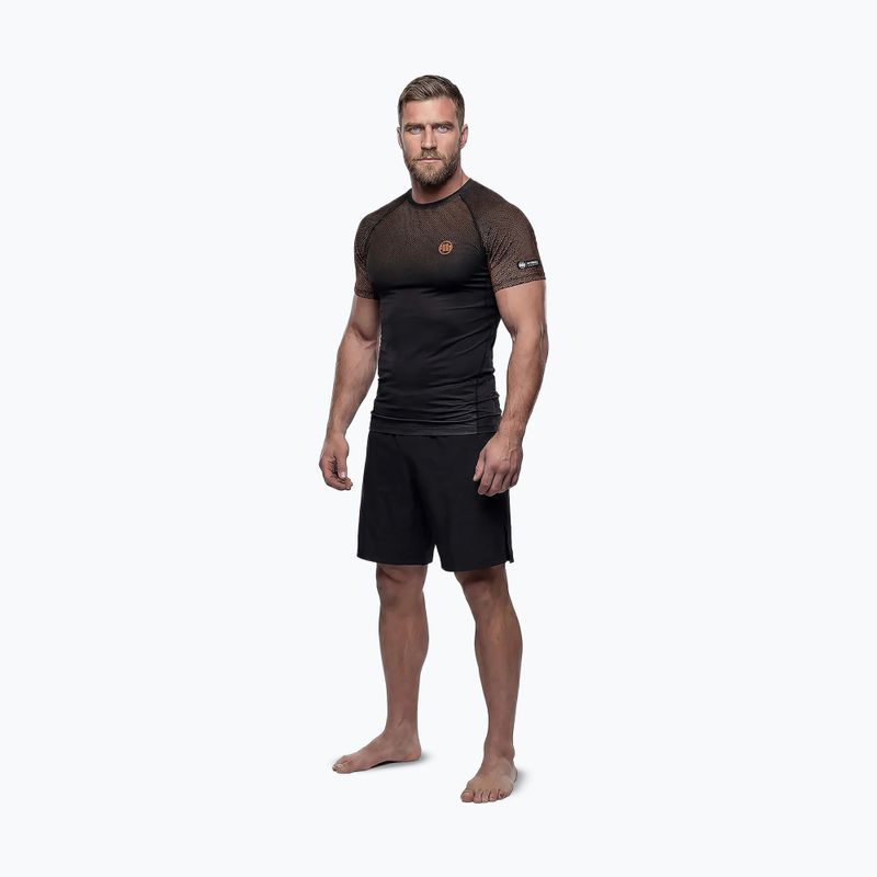 Pánský rashguard Pitbull Belt Rashguard brown 2