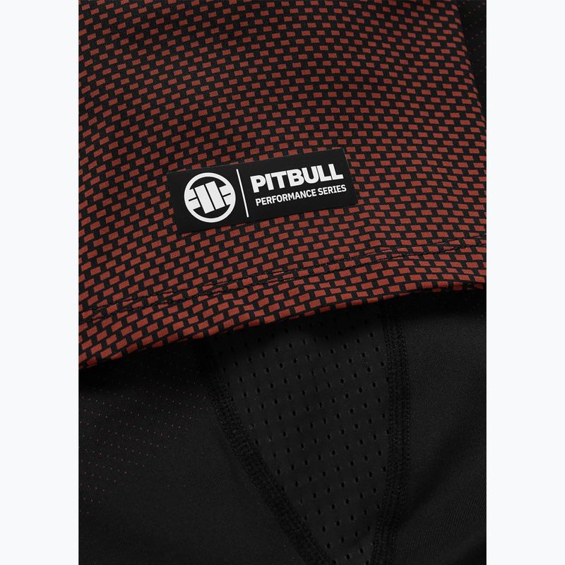 Pánský rashguard Pitbull Belt Rashguard brown 7