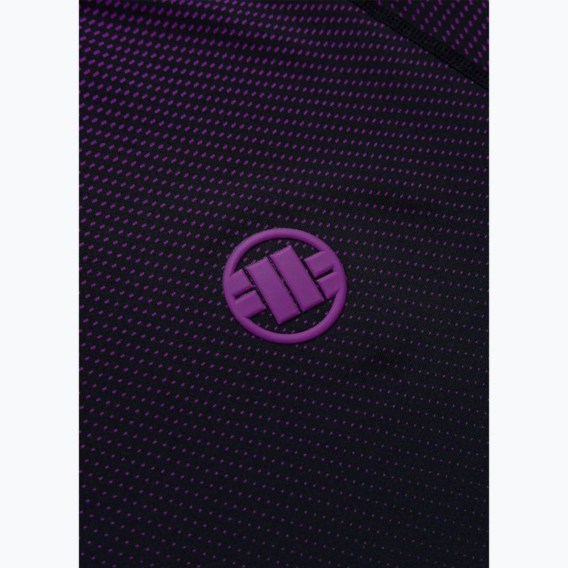Pánský rashguard s dlouhým rukávem Pitbull Belt Rashguard purple 6