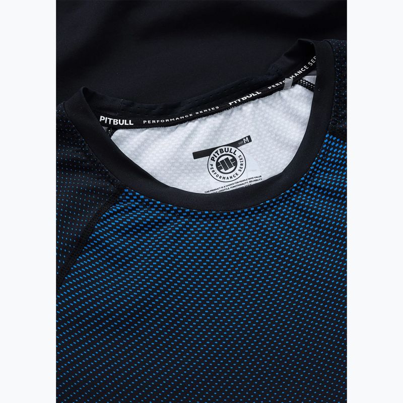 Pánský rashguard s dlouhým rukávem Pitbull Belt Rashguard blue 5