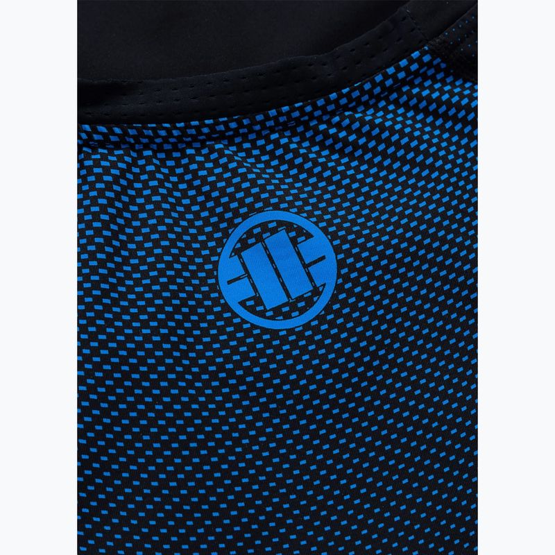 Pánský rashguard s dlouhým rukávem Pitbull Belt Rashguard blue 7