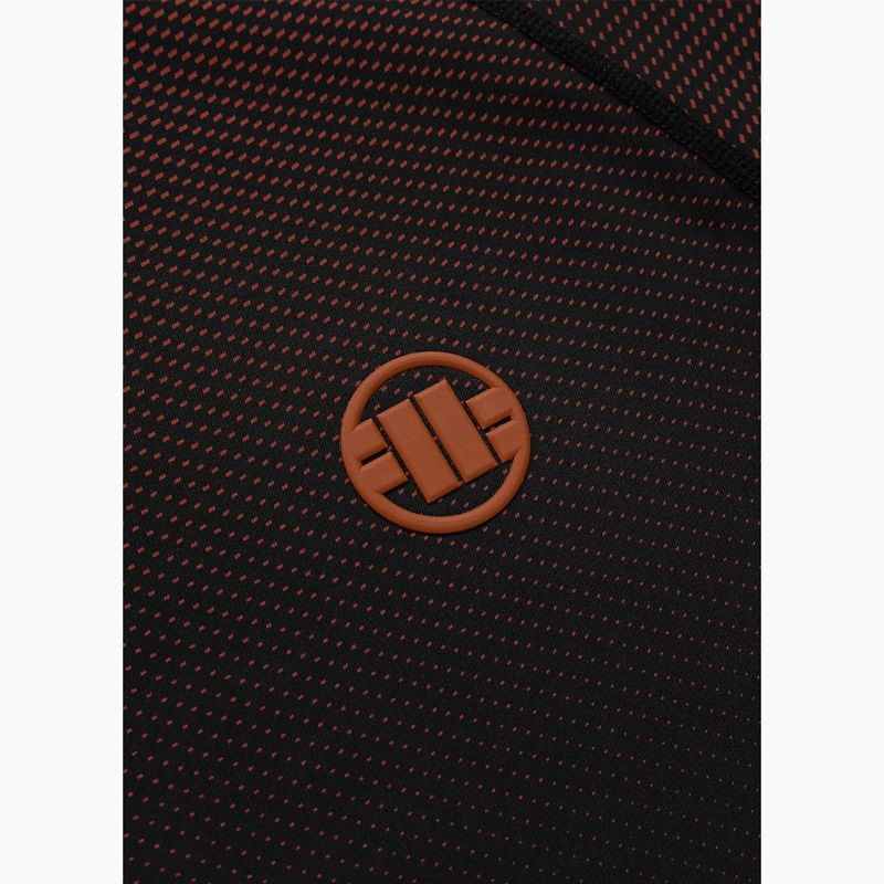 Pánský rashguard s dlouhým rukávem Pitbull Belt Rashguard brown 6