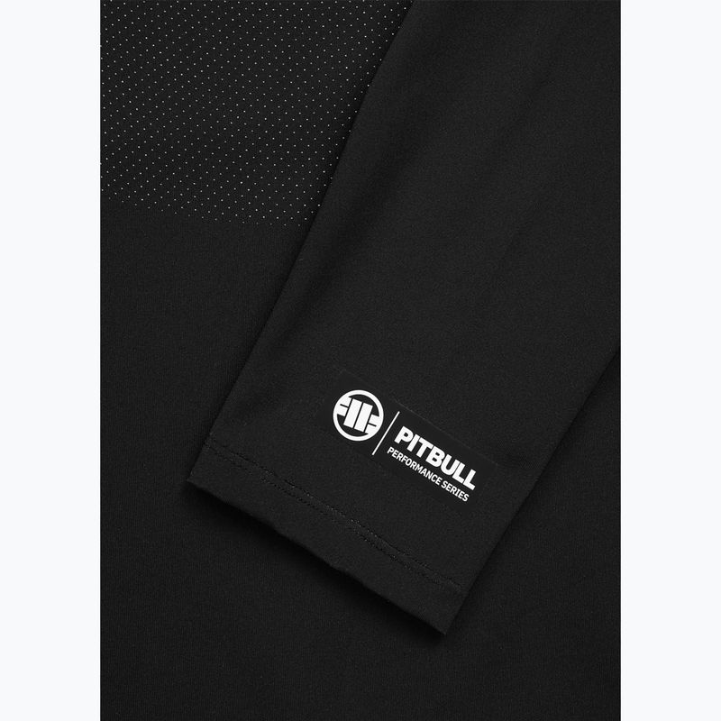 Pánský rashguard s dlouhým rukávem Pitbull Belt Rashguard black 9