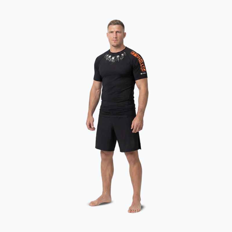 Pánský rashguard Pitbull Blacky Rashguard black 2