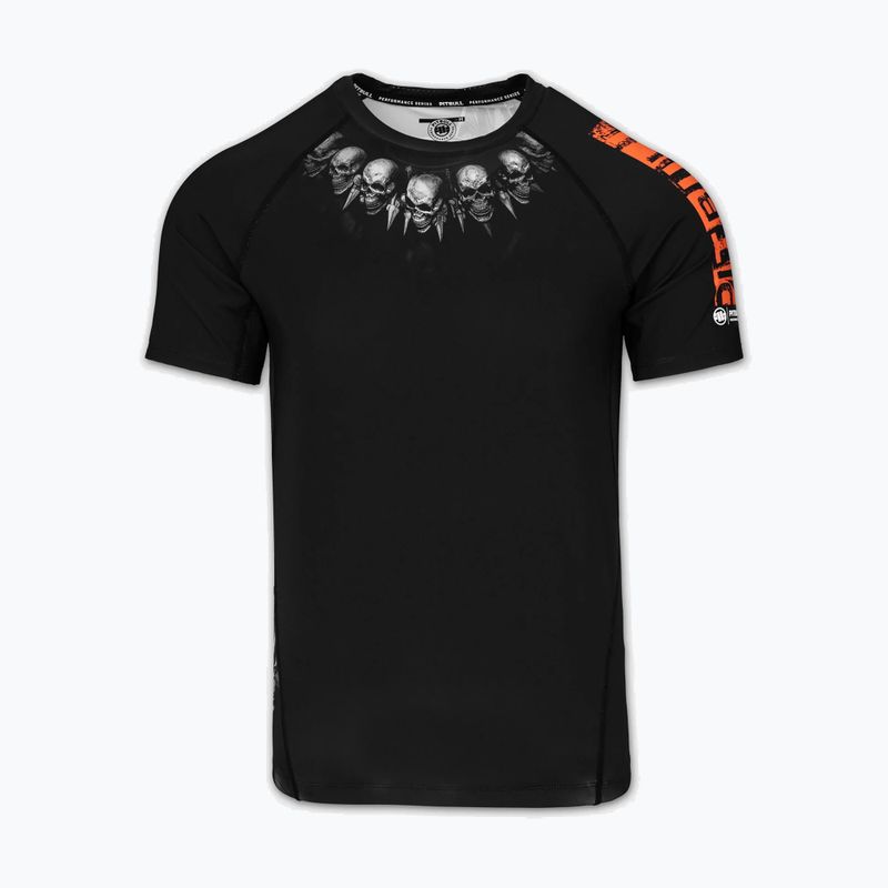 Pánský rashguard Pitbull Blacky Rashguard black 4