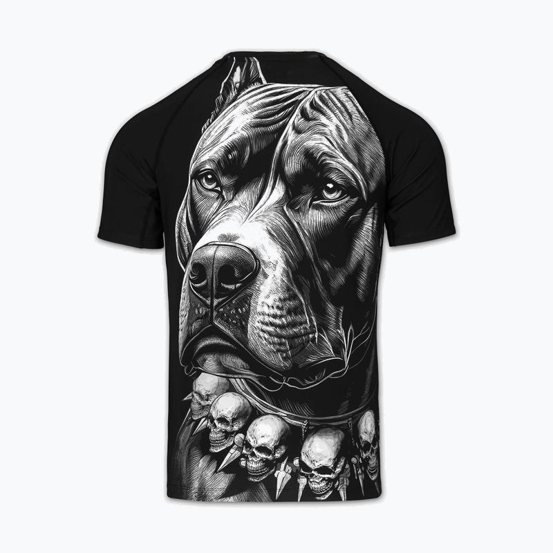 Pánský rashguard Pitbull Blacky Rashguard black 5
