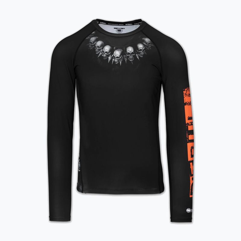Pánský rashguard s dlouhým rukávem Pitbull Blacky Rashguard 5