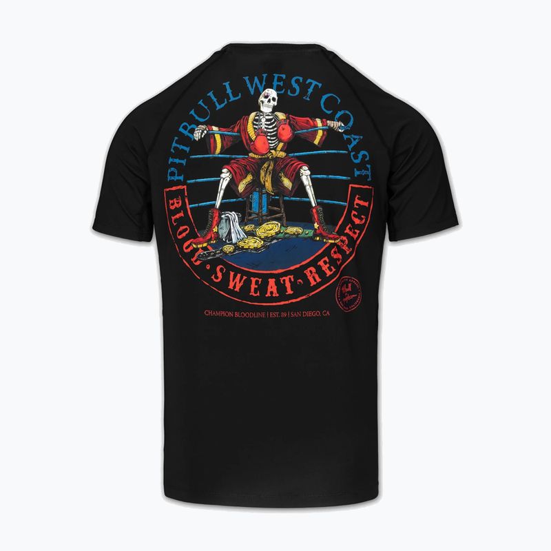 Pánský rashguard Pitbull Champion Bloodline Rashguard black 6