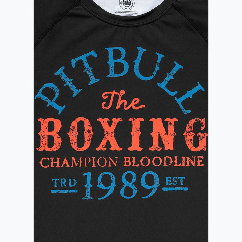 Pánský rashguard Pitbull Champion Bloodline Rashguard black 8