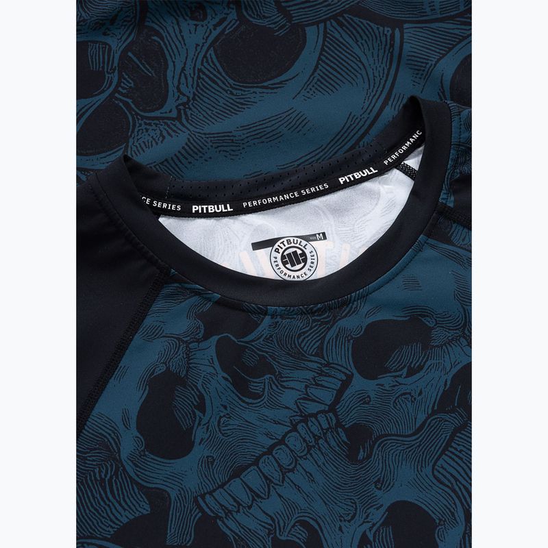 Pánský rashguard s dlouhým rukávem Pitbull Guardian Angel Rashguard black 5