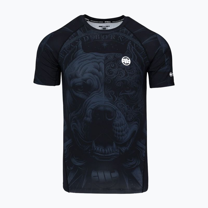 Pánský rashguard Pitbull World Rashguard black 4