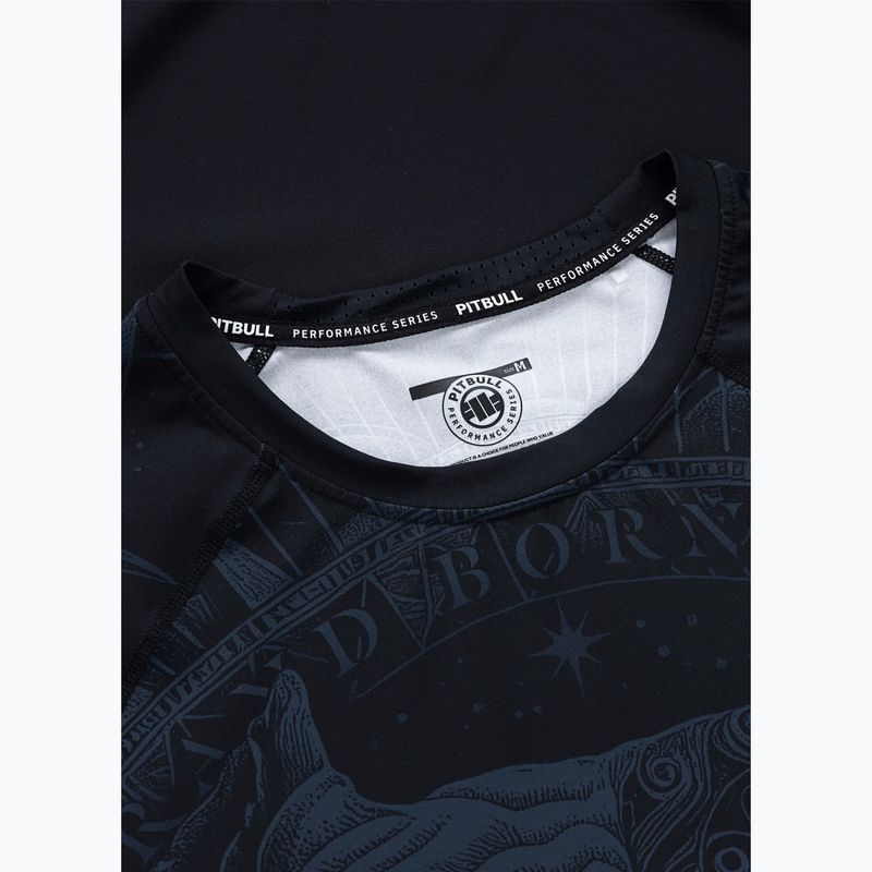 Pánský rashguard Pitbull World Rashguard black 6