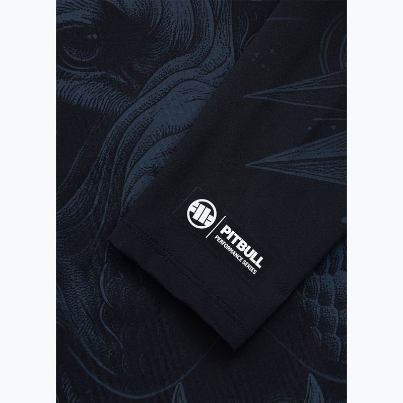 Pánský rashguard s dlouhým rukávem Pitbull World Rashguard black 11