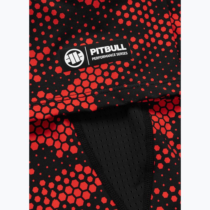 Pánský rashguard Pitbull Hex Camo Hilltop Rashguard red 8