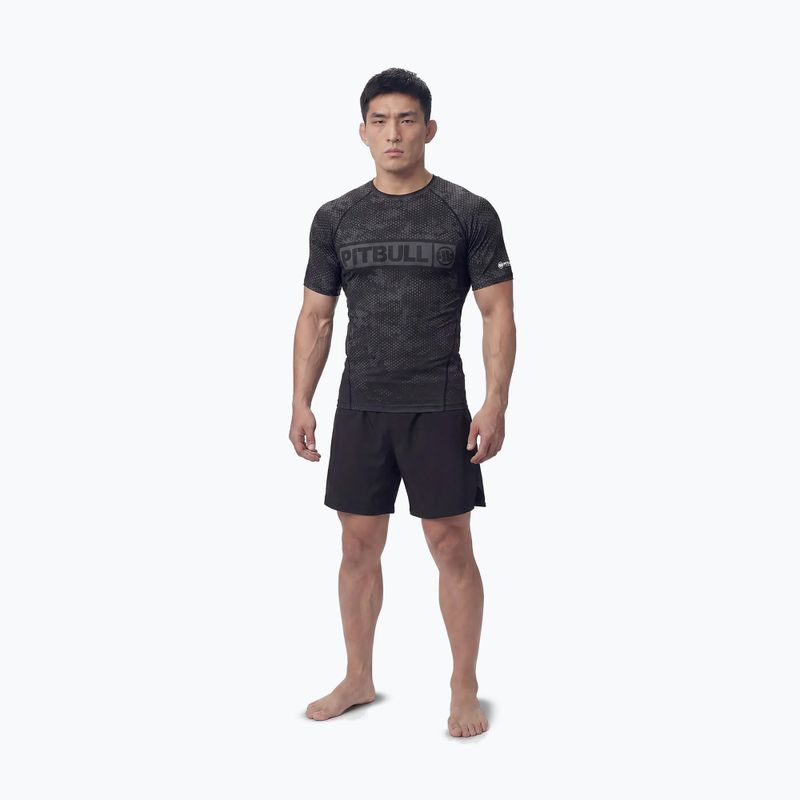 Pánský rashguard Pitbull Hex Camo Hilltop Rashguard olive 2