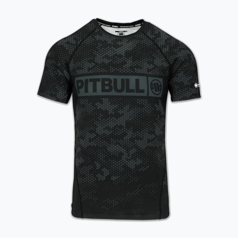 Pánský rashguard Pitbull Hex Camo Hilltop Rashguard olive 3