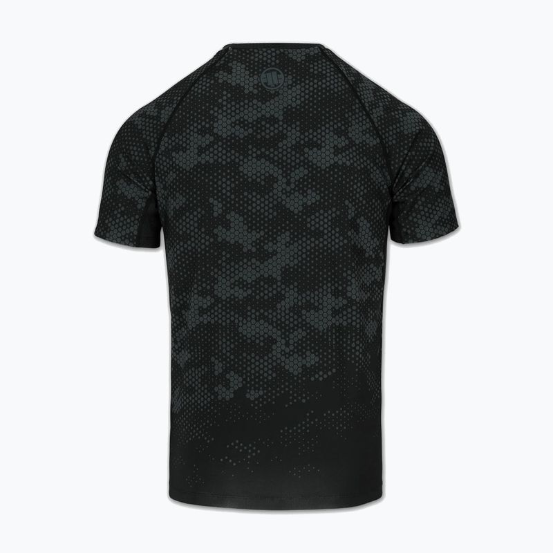Pánský rashguard Pitbull Hex Camo Hilltop Rashguard olive 4