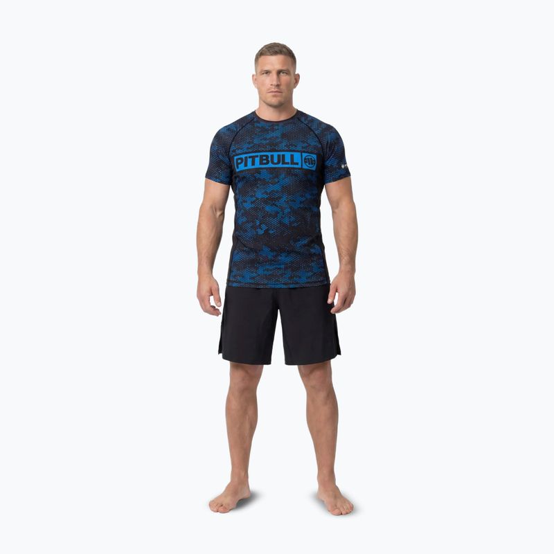 Pánský rashguard Pitbull Hex Camo Hilltop Rashguard blue 2