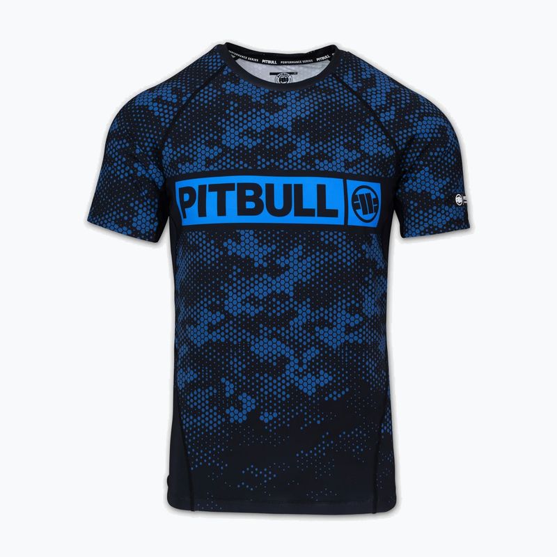 Pánský rashguard Pitbull Hex Camo Hilltop Rashguard blue 3