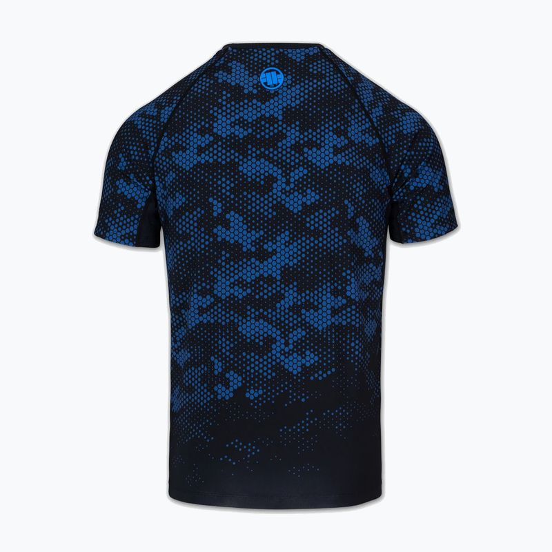 Pánský rashguard Pitbull Hex Camo Hilltop Rashguard blue 4