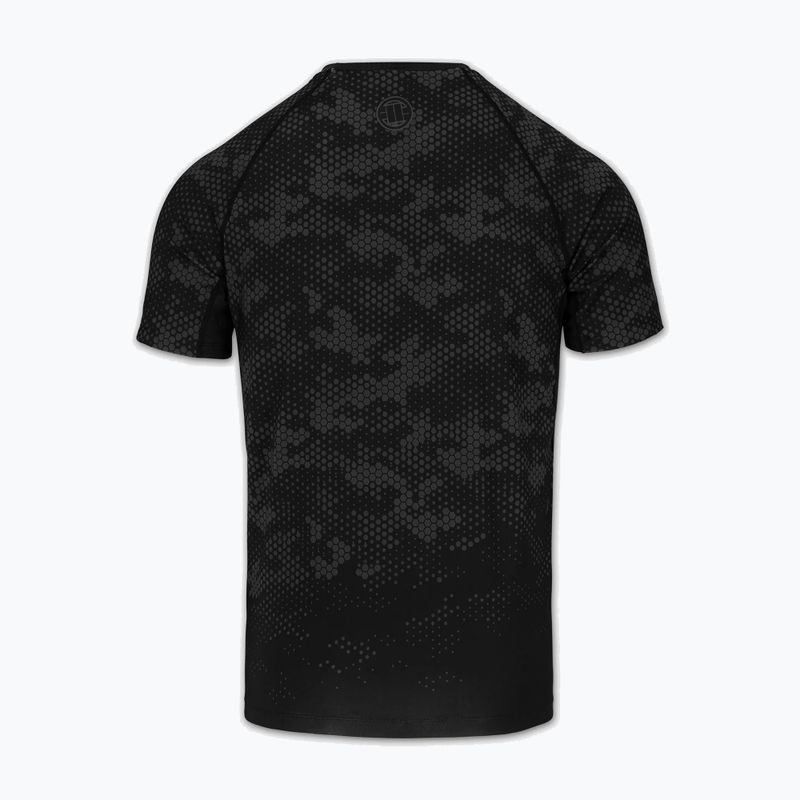 Pánský rashguard Pitbull Hex Camo Hilltop Rashguard black 4