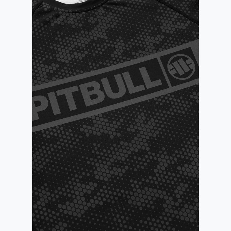 Pánský rashguard Pitbull Hex Camo Hilltop Rashguard black 6