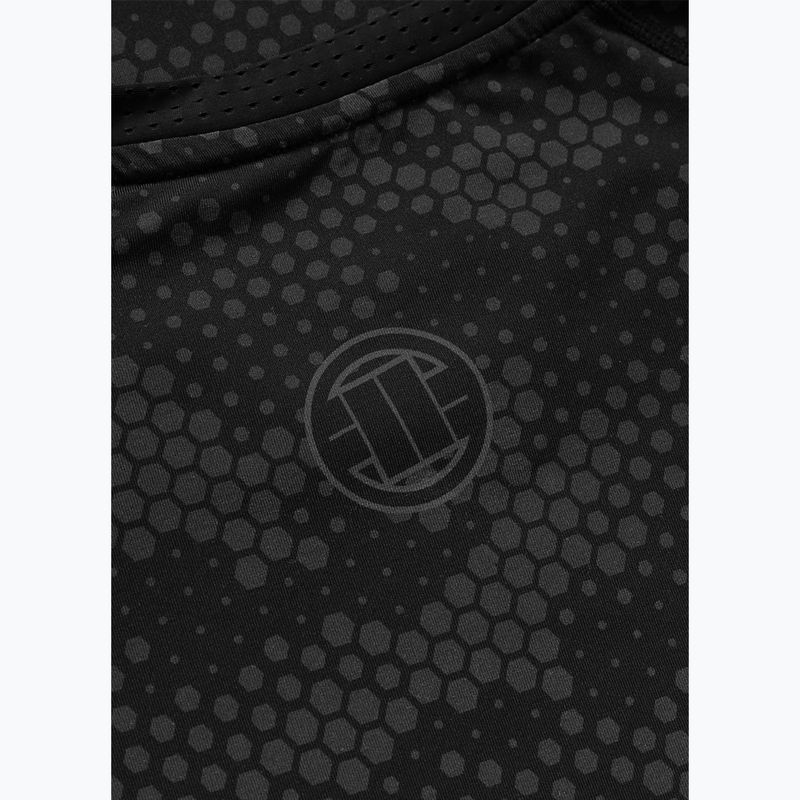 Pánský rashguard Pitbull Hex Camo Hilltop Rashguard black 7