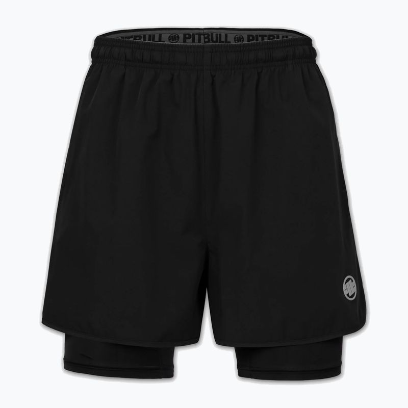 Pánské šortky Pitbull Sport Mesh black 3