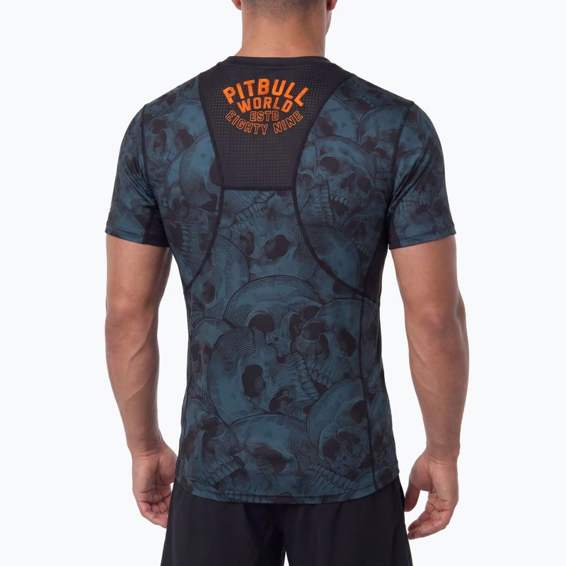 Pánské tričko na lezení Pitbull Mesh Guardian Angel black 3