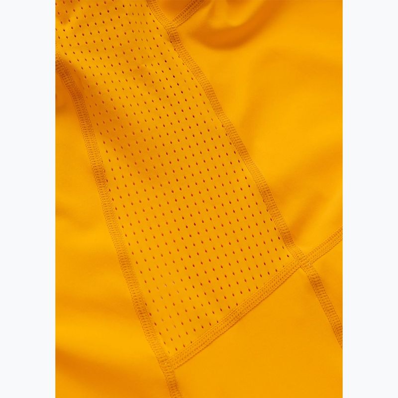 Pánské tričko na lezení Pitbull Palms mesh yellow logo 10