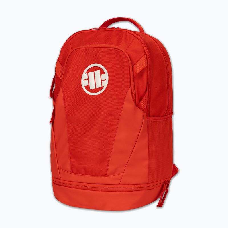 Městský batoh Pitbull Athletic Logo fluo/red 3