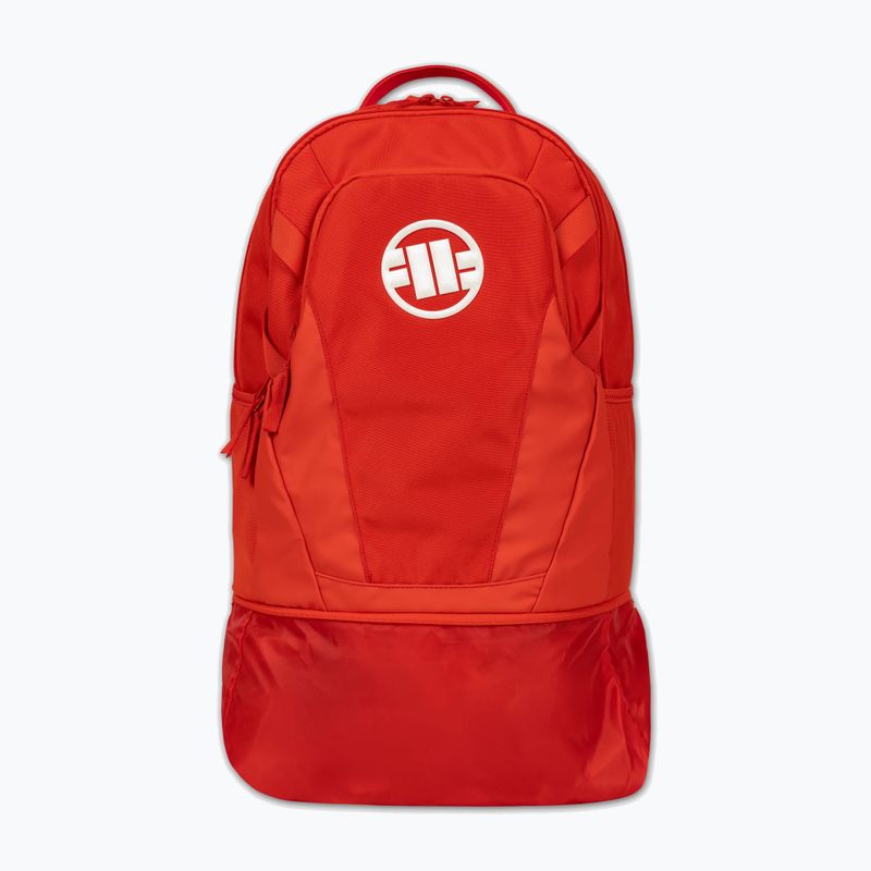 Městský batoh Pitbull Athletic Logo fluo/red 4