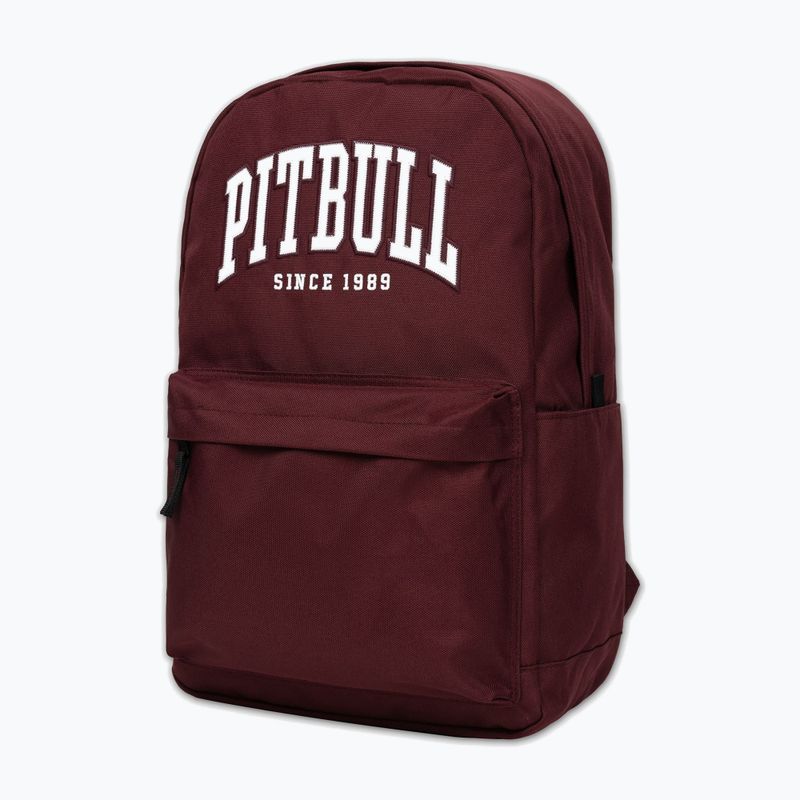 Městský batoh Pitbull Norton dark burgundy 2