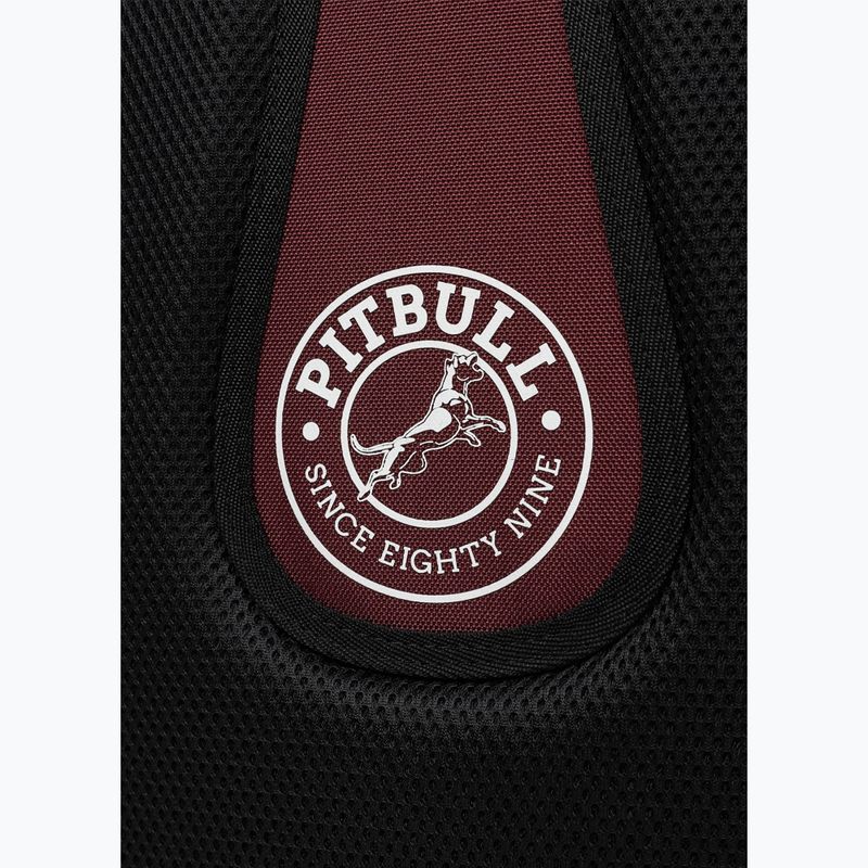 Městský batoh Pitbull Norton dark burgundy 8