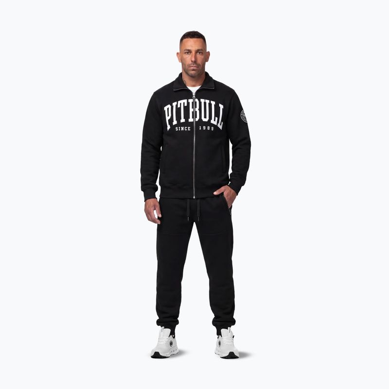 Pánská mikina Pitbull Norton Zipped black 2