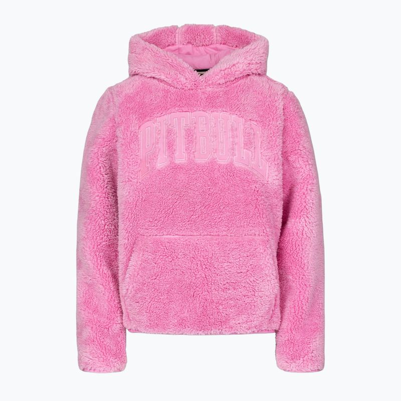 Dámská mikina Pitbull Aragona Norton Hooded dark chocolate 7