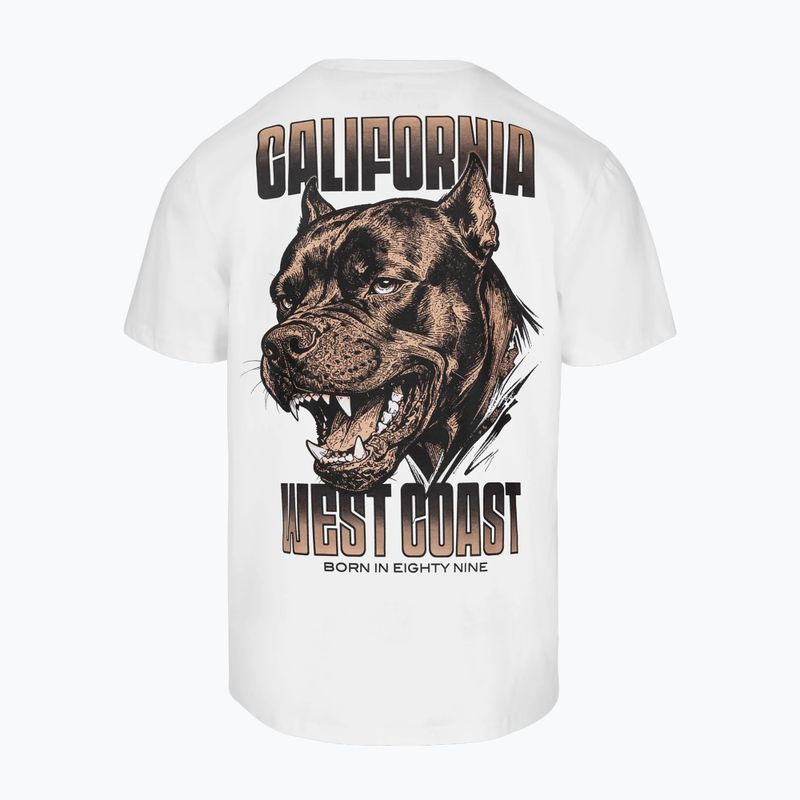 Pánské tričko na lezení Pitbull Best Coast white 6