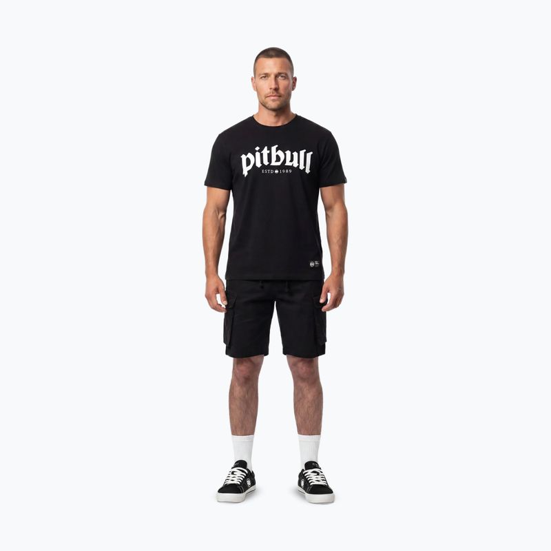 Pánské tričko na lezení Pitbull O'Side Skull black 2