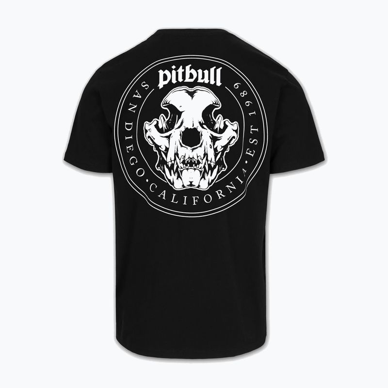 Pánské tričko na lezení Pitbull O'Side Skull black 6