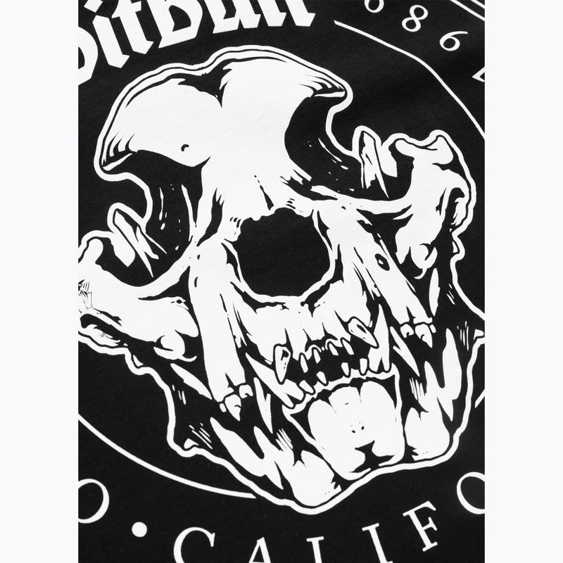 Pánské tričko na lezení Pitbull O'Side Skull black 10